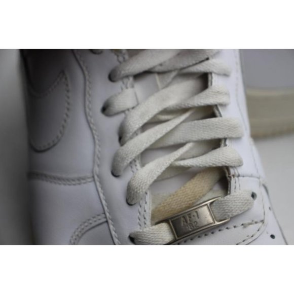 Nike Air Force 1 '07 Low Men's 9 White Athletic Shoes Sneakers 315122-111 - Picture 10 of 10